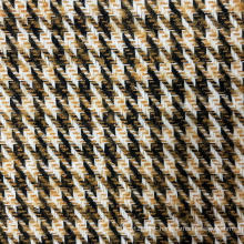 Tweed Fabric Houndstooth Wool Fabric For Suit Coat